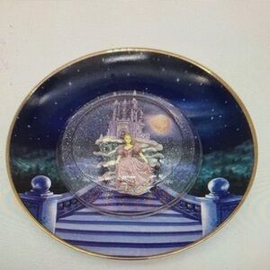 Cinderella When The Clock Strikes Twelve Plate by Franklin Mint Heirloom Ltd